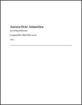 Aurora Over Antarctica Orchestra sheet music cover